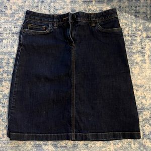 Classic Boden Jean skirt